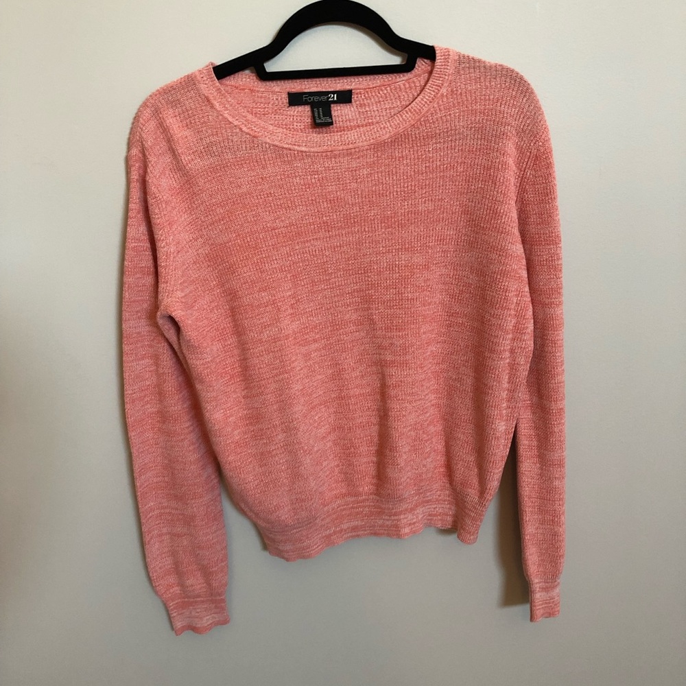 Pink coral sweater